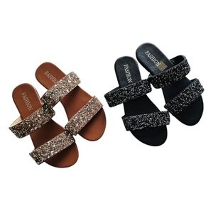 Shein Sparkle Sandal Bundle Sz 7